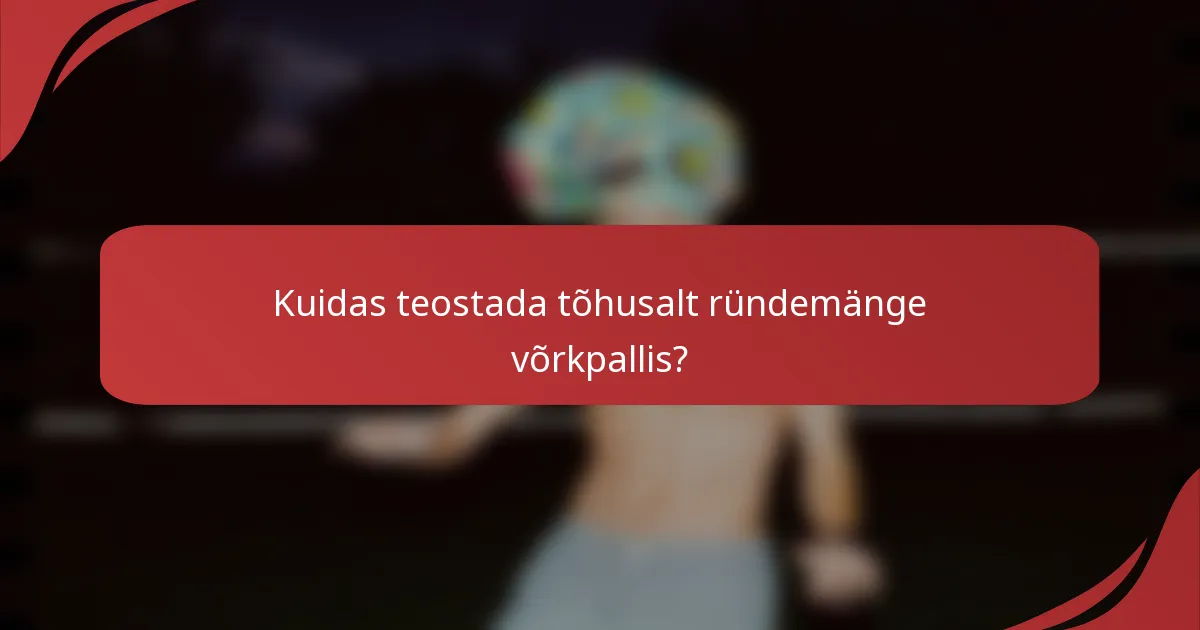 Kuidas teostada tõhusalt ründemänge võrkpallis?